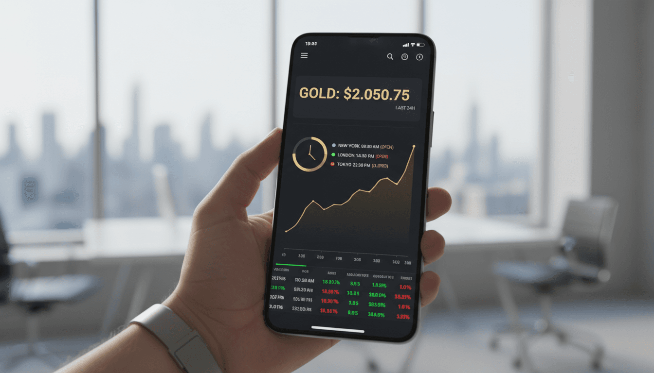 Akses trading mobile 24/5